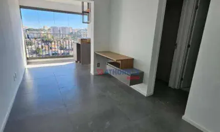 Apartamento com 1 dormitório para alugar, 45 m²  com vaga por R$ 4.400/mês - Vila Sônia - São Paulo/SP