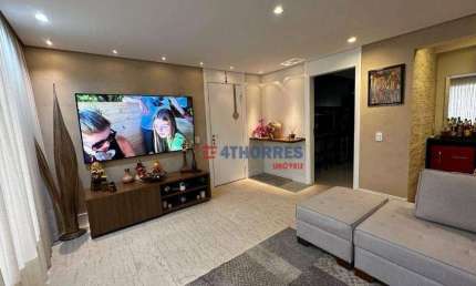 Apartamento com 3 dormitórios à venda, 105 m² por R$ 1.450.000,00 - Jardim das Vertentes - São Paulo/SP