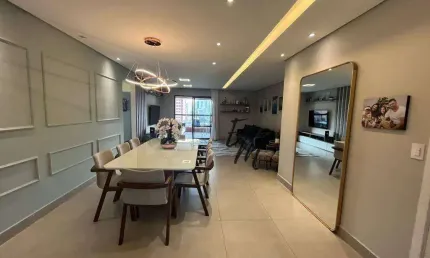 Apartamento de alto padrão mobiliado em guilhermina