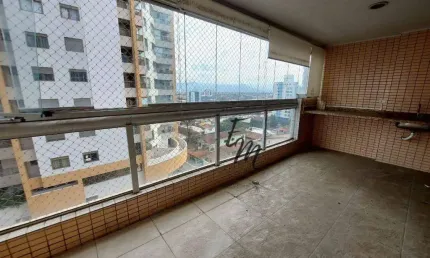 Apartamento com 3 dormitórios à venda, 101 m² por R$ 700.000,00 - Canto do Forte - Praia Grande/SP
