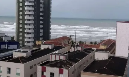 Apartamento com 1 dormitório à venda, 55 m² por R$ 220.000,00 - Caiçara - Praia Grande/SP