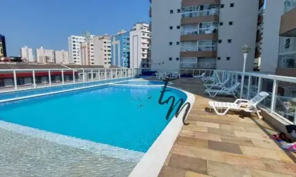 Apartamento com 3 dormitórios à venda, 101 m² por R$ 1.100.000,00 - Boqueirão - Praia Grande/SP