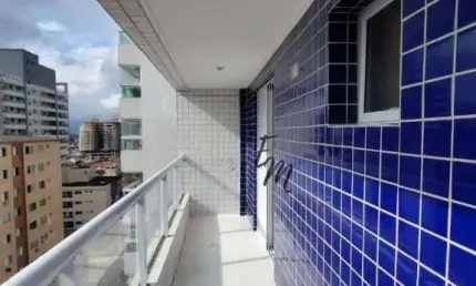 Apartamento com 2 dormitórios à venda, 75 m² por r$ 520.000,00 - canto do forte - praia grande/sp