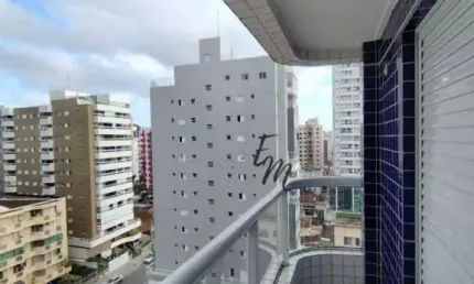 Apartamento com 2 dormitórios à venda, 71 m² por r$ 470.000,00 - canto do forte - praia grande/sp
