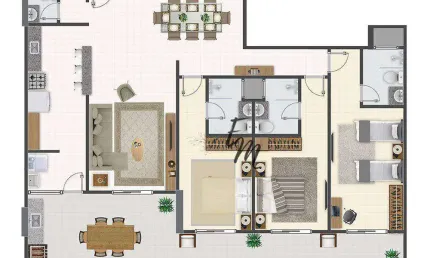 Apartamento com 3 dormitórios à venda, 118 m² por r$ 625.000,00 - aviação - praia grande/sp