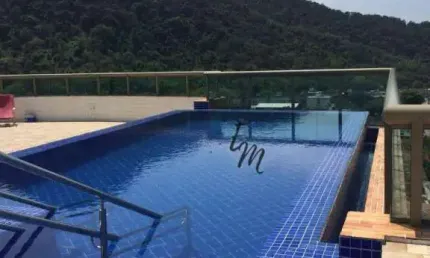 Apartamento com 2 dormitórios à venda, 60 m² por R$ 370.000,00 - Canto do Forte - Praia Grande/SP
