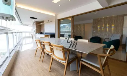 Apartamento com 4 dormitórios à venda, 213 m² por R$ 2.400.000,00 - Canto do Forte - Praia Grande/SP