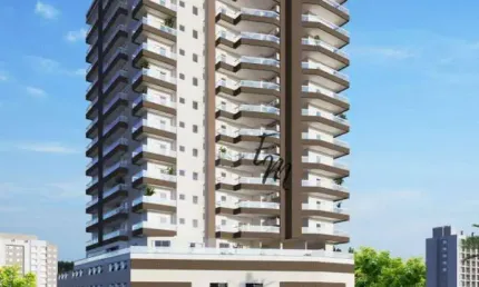Apartamento com 2 dormitórios à venda, 147 m² por r$ 650.000,00 - jardim real - praia grande/sp