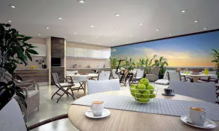 Apartamento com 2 dormitórios à venda, 72 m² por R$ 465.000,00 - Vila Guilhermina - Praia Grande/SP