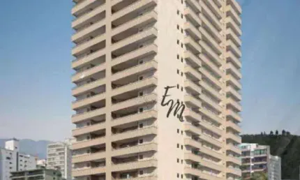 Apartamento com 2 dormitórios à venda, 90 m² por R$ 650.000,00 - Canto do Forte - Praia Grande/SP