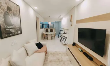Apartamento com 2 dormitórios à venda, 89 m² por R$ 555.000,00 - Caiçara - Praia Grande/SP