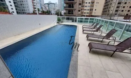Apartamento com 2 dormitórios à venda, 90 m² por r$ 630.000,00 - tupi - praia grande/sp