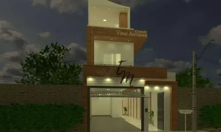 Triplex em Condominio 02 Dormitórios a 300 Metros da Praia na Aviação Praia Grande - São Paulo