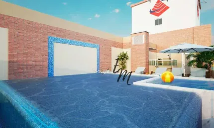 Apartamento de medio padrão em construção em são vicente