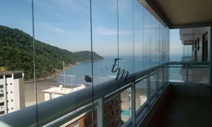 Apartamento com 03 Suíte Com Vista Mar no Canto Forte - Praia Grande -São Paulo