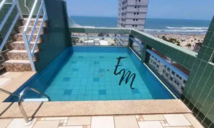 Cobertura com 3 dormitórios à venda, 351 m² por r$ 1.100.000,00 - canto do forte - praia grande/sp