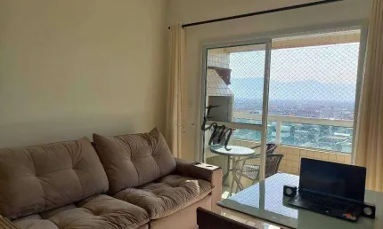 Apartamento 02 Dormitórios com Lazer Completo na Guilhermina - Praia Grande - São paulo