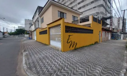 Sobrado com 3 dormitórios à venda, 110 m² por R$ 425.000,00 - Cidade Ocian - Praia Grande/SP