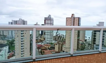 Apartamento com 2 dormitórios à venda, 81 m² por r$ 550.000,00 - caiçara - praia grande/sp
