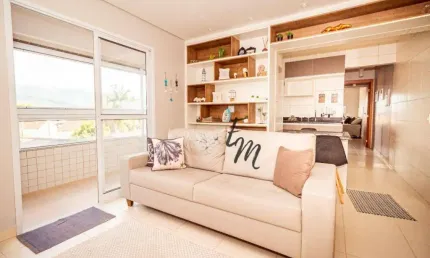 Apartamento com 2 dormitórios à venda, 63 m² por R$ 295.000,00 - Caiçara - Praia Grande/SP
