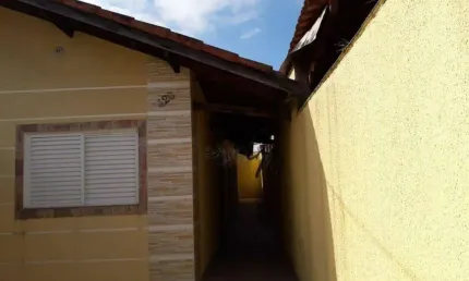 Casa com 2 dormitórios à venda, 80 m² por r$ 300.000,00 - mirim - praia grande/sp
