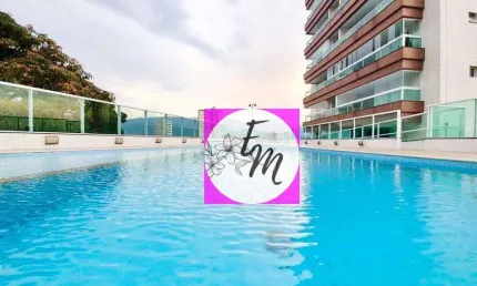 Apartamento com 1 dormitório à venda, 58 m² por R$ 330.000,00 - Caiçara - Praia Grande/SP