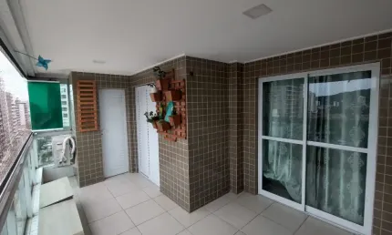 Apartamento com 2 dormitórios à venda, 89 m² por r$ 510.000 - canto do forte - praia grande/sp