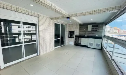 Apartamento com 3 dormitórios à venda, 153 m² por r$ 1.100.000 - boqueirão - praia grande/sp