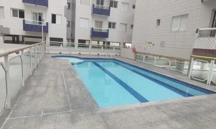 Apartamento com 2 dormitórios à venda, 57 m² por r$ 400.000 - nova mirim - praia grande/sp