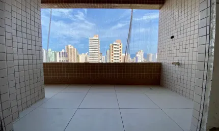 Apartamento com 2 dormitórios à venda, 68 m² por R$ 380.000 - Aviação - Praia Grande/SP