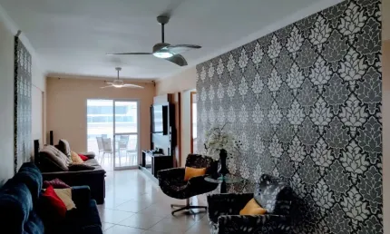 Apartamento com 3 dormitórios à venda, 120 m² por r$ 870.000 - canto do forte - praia grande/sp