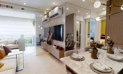 Apartamento com 2 quartos (1 suíte) à venda, 67 m² por r$ 843.377 - chácara klabin - são paulo/sp
