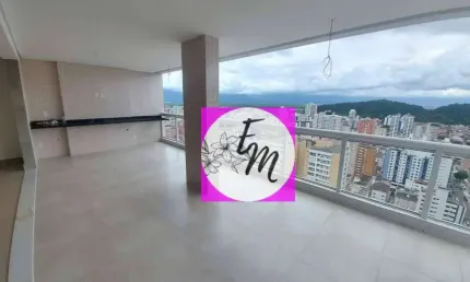 Cobertura com 4 dormitórios à venda, 252 m² por R$ 2.900.000,00 - Boqueirão - Praia Grande/SP