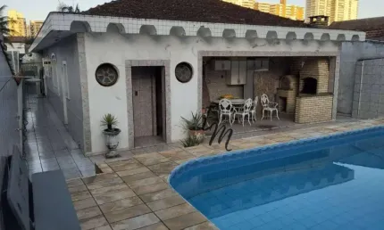 Casa com 4 dormitórios à venda, 280 m² por R$ 2.100.000,00 - Canto do Forte - Praia Grande/SP