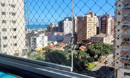 Guilhermina Apartamento com 3 dormitórios à venda, 106 m² por R$ 550.000 - Vila Guilhermina - Praia Grande/SP