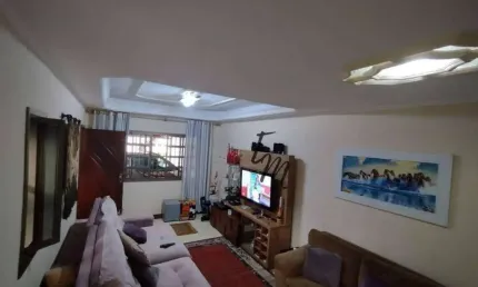 Sobrado com 3 dormitórios à venda, 120 m² por R$ 890.000,00 - Canto do Forte - Praia Grande/SP