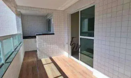 Apartamento com 2 dormitórios à venda, 93 m² por r$ 465.000,00 - canto do forte - praia grande/sp
