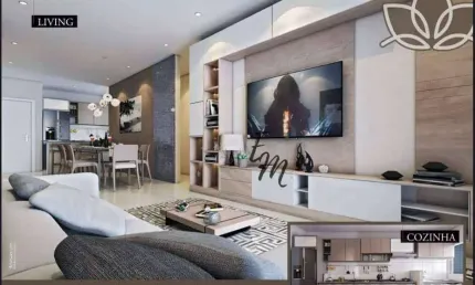Apartamento com 2 dormitórios à venda, 80 m² por r$ 550.000,00 - vila guilhermina - praia grande/sp