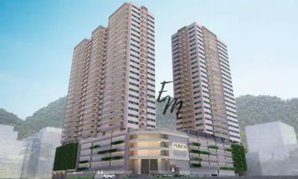 Apartamento com 3 dormitórios à venda, 120 m² por r$ 1.500.000,00 - canto do forte - praia grande/sp