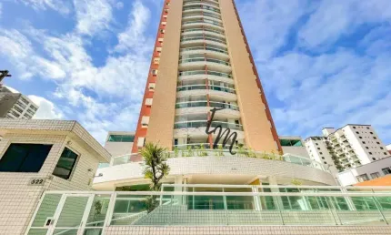 Apartamento com 3 dormitórios à venda, 78 m² por r$ 530.000,00 - canto do forte - praia grande/sp