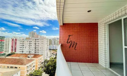 Apartamento com 3 dormitórios à venda, 78 m² por r$ 530.000,00 - canto do forte - praia grande/sp