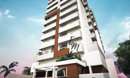 Apartamento com 2 dormitórios à venda, 63 m² por R$ 348.000,00 - Maracanã - Praia Grande/SP