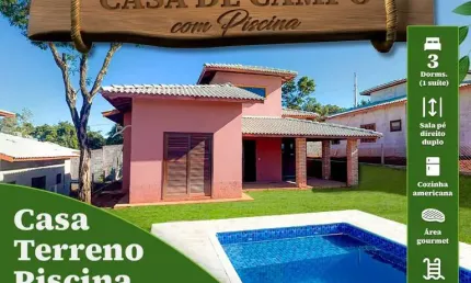 Chácara / sítio com 3 quartos à venda no Parurú, Ibiúna  por R$ 560.000