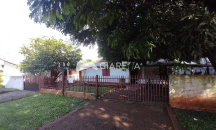 TERRENO DE ÓTIMAS DIMENSÕES E COM 2 CASAS À VENDA, JARDIM SANTA MARIA, TOLEDO-PR