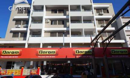 Apartamento com sacada e semi-mobiliado no Centro, Toledo - PR