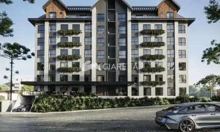 Apartamento para venda no ed. gramado garden, centro, toledo-pr