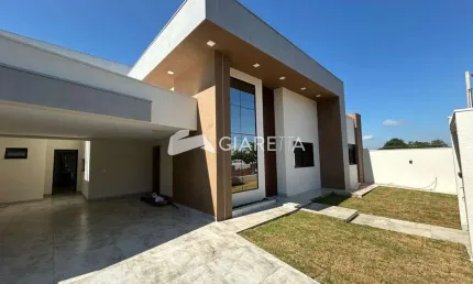 Casa nova à venda com ótima localização no JARDIM TOCANTINS, TOLEDO - PR