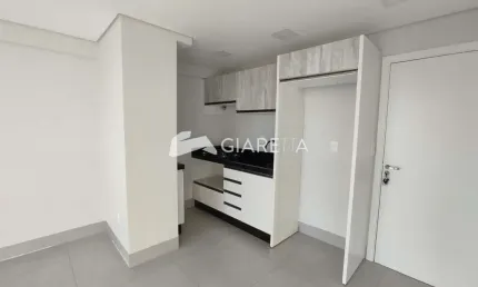 Apartamento semi mobiliado disponível para venda, studio 64, centro, toledo - pr