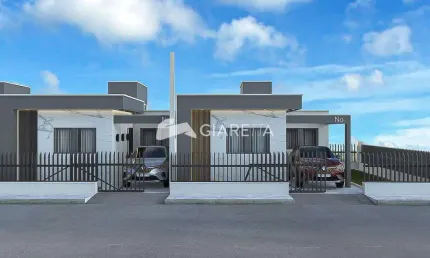 Casa nova com excelente custo benefício à venda, jardim coopagro, toledo - pr