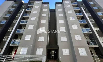 Apartamento no forte dos lagos para locação na vila industrial, toledo - pr